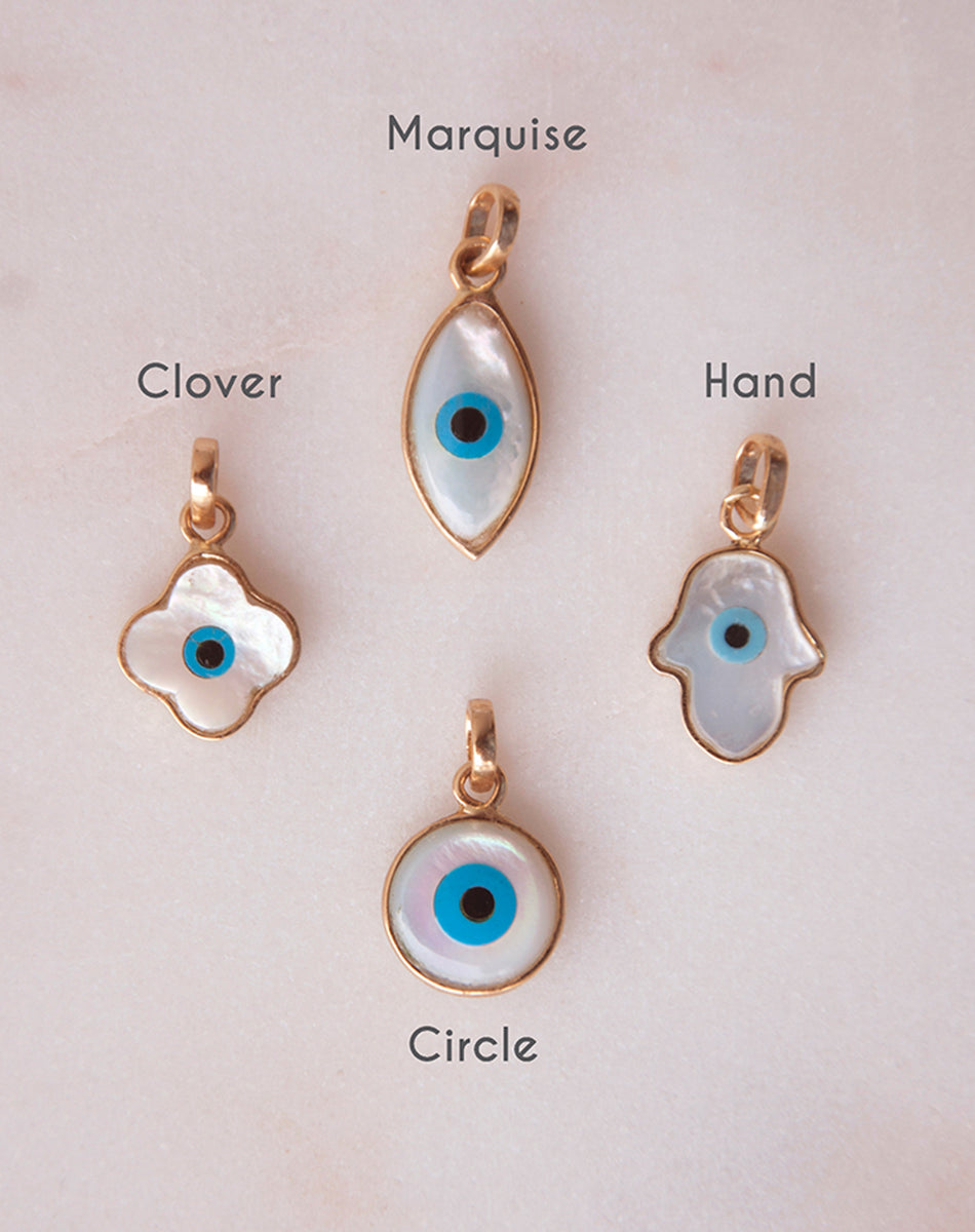 Hand with on sale eye charm