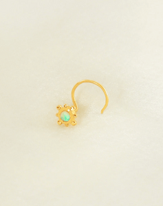 Opal Nose Pin