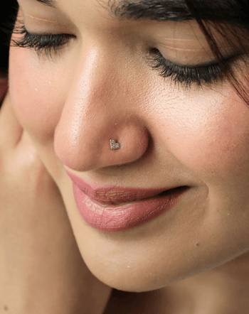 MODRSA Nose Studs 20g 22g Nose Stud L Shaped Diamond India | Ubuy