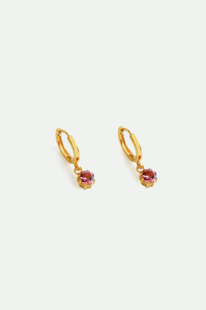 22K Gold Hoop Earrings for Women | Indian Ball Earrings in CA, GA