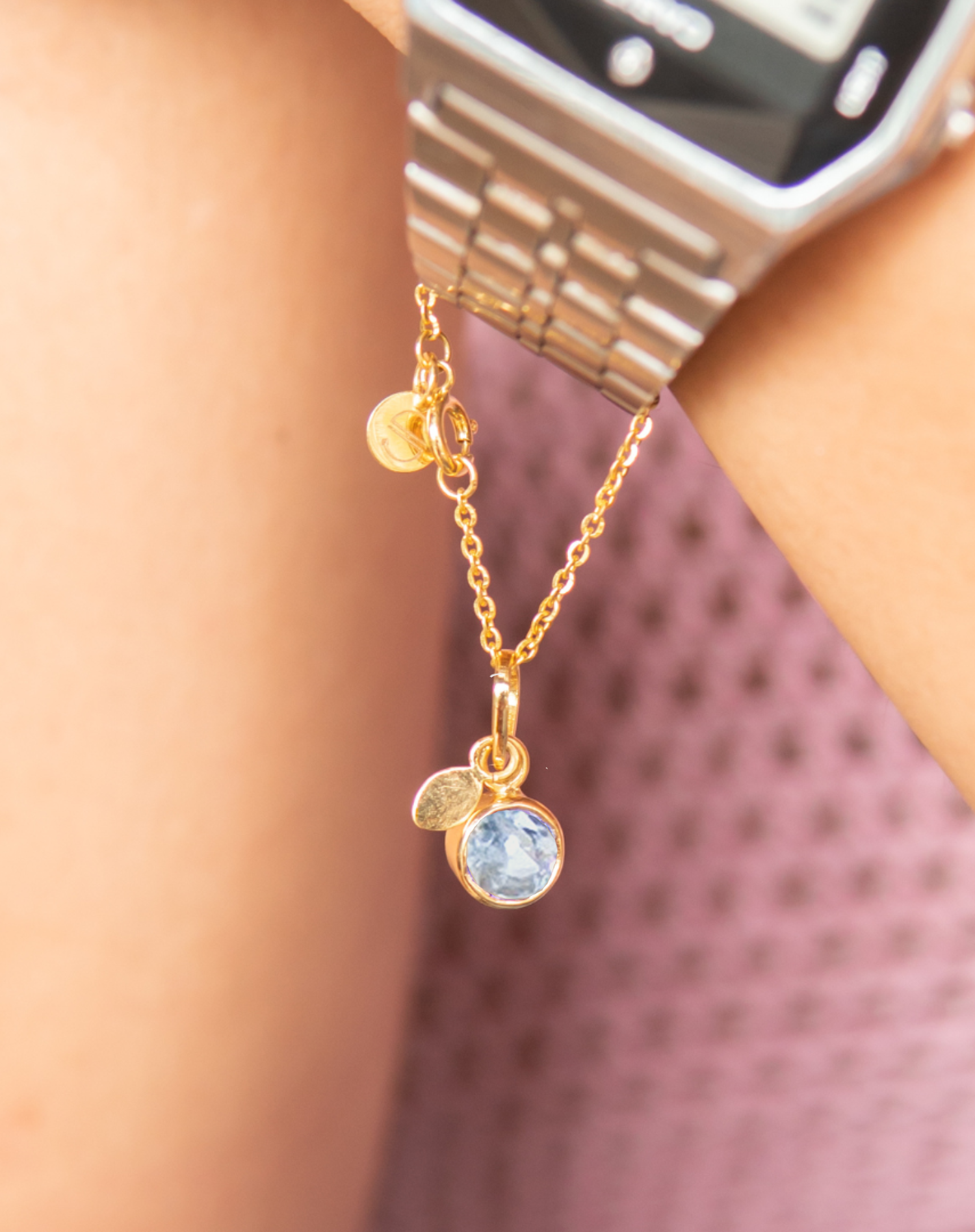 Buy The WATER OF THE SEA Gold Aquamarine Necklace From British Jewellery  Designer Daniella Draper – Daniella Draper UK