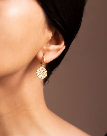 22ct Indian Gold Hoop Earrings (1) | Gold necklace designs, Gold earrings  designs, Jewelry